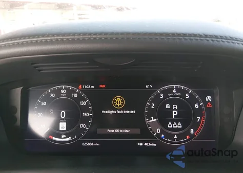 2021 Land Rover Range Rover P525 Westminster z USA, uszkodzony, nr VIN SALGS2SEXMA429507